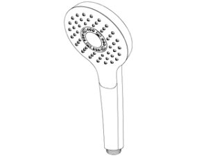 TOTO �g�[�g�[ �V�����[�w�b�h(�R���t�H�[�g�E�G�[�u1���[�h�A�߂���) THC70C