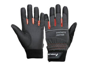 OTAFUKU GLOVE �����ӂ���� �W����ƗpPU��� �X�^���_�[�h �u���b�N×�O���[ 3L�T�C�Y K-82-BK/GR-3L