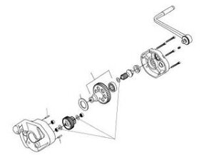 Ridge Tool ���b�W�c�[�� RIDGID/���W�b�h �C���v�b�g �h���C�u F/915 93807