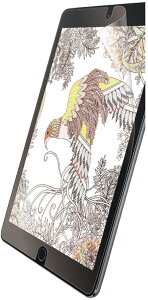 ELECOM エレコム 10.2インチiPad用液晶保護フィルム ペーパーライク 反射防止 ケント紙タイプ TB-A19RFLAPLL