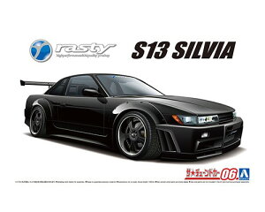 AOSHIMA AIV} UE`[hJ[ No.6@1/24 RASTY PS13 VrA '91ijbTj