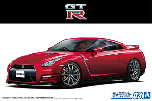AOSHIMA AIV} UEfJ[ No.3 1/24 jbT R35 GT-R sAGfBV'14 Ĕ