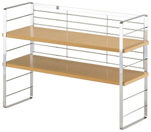 SHIMOMURA 下村企販 木棚の出窓シェルフ 60cm 30750