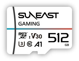 SUNEAST サンイースト マイクロSDXCカード SUNEAST ULTIMATE PRO MicroSDカード GAMING 512GB SE-MSDU1512DGM アルティメイトプロゲーミング