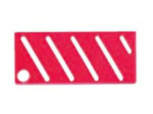 EBM 江部松商事 HACCP包丁差用カラープレート A(斜)タイプ レッド