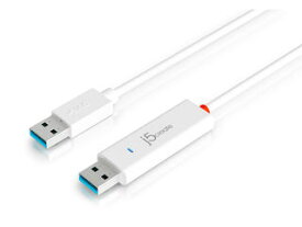 j5 create USB3.0 wormhole switch 多機能インターフェース ケーブル長1.5m ホワイト JUC500