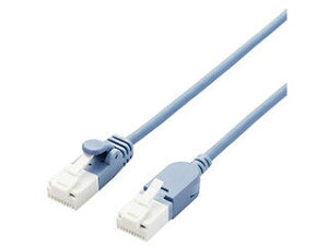 ELECOM エレコム 【5個セット】 エレコム スイングコネクタLANケーブル(Cat6A準拠) LD-GPATSW/BU20X5