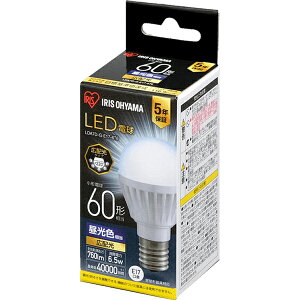 IRIS OHYAMA ACXI[} LEDd E17 Lz F 60`(760lm) LDA7D-G-E17-6T6