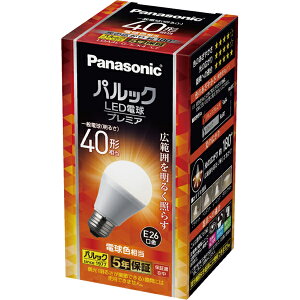 Panasonic pi\jbN pbN LEDd v~A 4.4W Lz^Cv dF/E26/d40`/485 lm/LDA4LGSK4CF