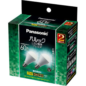 Panasonic pi\jbN pbN LEDd v~A 6.7W 2 F/E17/`d60`/760 lm/LDA7NGE17K6ESW2F2T
