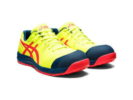 asics/アシックス ウィンジョブ CP113 セーフティイエロー×ディーバピンク 32.0cm 1273A055.750-32.0