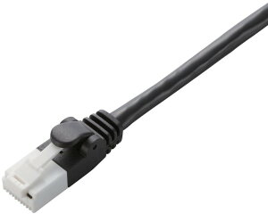 ELECOM GR CAT6 ܐ܂h~ LANP[u 10m ȈՃpbP[Wdl LD-GPT/BK10/RS ubN