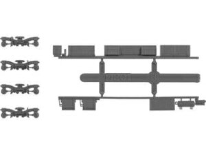 GREENMAX グリーンマックス 動力台車枠・床下機器セットA-07(SS167+4201BM) 8490
