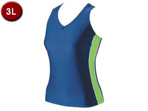 FOOTMARK フットマーク レディース 水泳 ラインセパレーツ 上(トップスのみ) 101535B1 グリーン(07) 3L