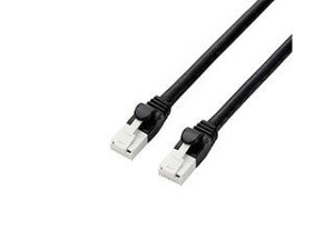 ELECOM GR y5Zbgz GR c܂h~LANP[u(Cat6A) GM-LDGPAT/BK30X5