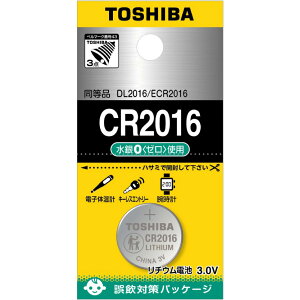 TOSHIBA ���� �R�C���`���`�E���d�r CR2016EC (1��)
