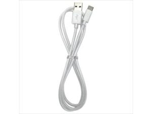 Lazos 20�Z�b�g Lazos USB - Type C 5A �P�[�u���@�z���C�g�@1m L-TC5-WH1X20