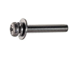 【組立・輸送等の都合で納期に1週間以上かかります】 TRUSCO トラスコ中山 ナベ頭組込ねじ(ステンレス・全ねじタイプ)P=3 M3×5 860本入 S016-0305