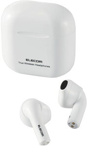 ELECOM GR BluetoothCz/SCX/AACΉ/Z~I[v^/zCg LBT-TWS11WH