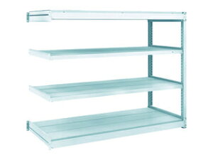 【組立・輸送等の都合で納期に3週間以上かかります】 TRUSCO/トラスコ中山 【代引不可】TUG型軽中量100kg連結 1540×624×H1100 4段 TUG100-45L-4B