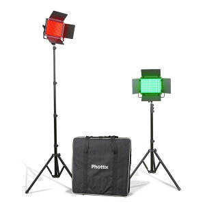 Phottix tHeBbNX Phottix Kali50R RGB LED Light Twin Kit Set