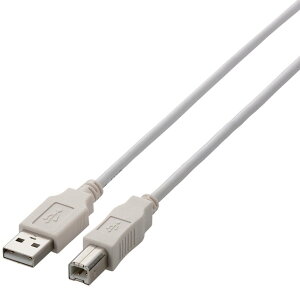 ELECOM GR USB2.0P[u/A-B^Cv/m[}/1.5m/zCg U2C-BN15WH