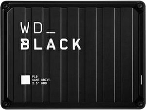 WESTERN DIGITAL EGX^fW^ USB3.2 Gen 1iUSB 3.0jΉQ[p|[^uHDD 4TB WD_Black P10 JAPAN WDBA3A0040BBK-JESN