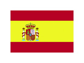 TOSPA/東京製旗 国旗No.2(90×135cm) スペイン(紋章入) 426345