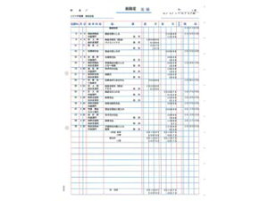 ソリマチ SR9291 元帳(2穴)