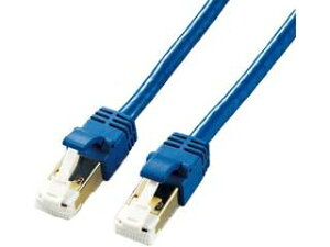 ELECOM �G���R�� LAN�P�[�u��/CAT7����/�ܐ܂�h�~/���炩/1.0m/�u���[���^���b�N LD-TWSYT/BM1