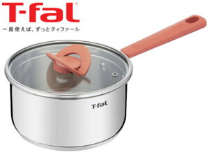 T-fal ティファール オプティスペースIH ステンレス ソースパン 18cm G72823
