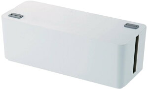 ELECOM GR RɂP[u{bNXi400mmj zCg EKC-BOX001WH