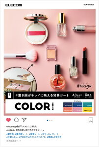 ELECOM GR fi΁jIBepwiV[g COLOR A3 6(6p^[×e1) DGA-BPA303