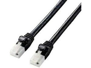 ELECOM GR LANP[u/CAT6A/ܐ܂h~/5.0m/ubN LD-GPAT/BK50