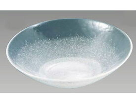 JOETSU 上越クリスタル硝子 硝子和食器　白雪15　40cm　丸盛込皿