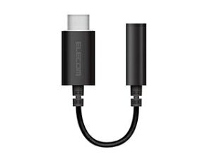ELECOM GR 5Zbg GR Type-C-4Ƀ3.5mmXeI~jvOϊP[u/fUCϋv/ubN EHP-C35DS01