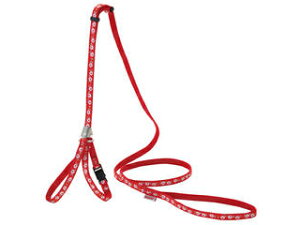 Petio ペティオ 猫小町ハーネスリード 椿 レッド