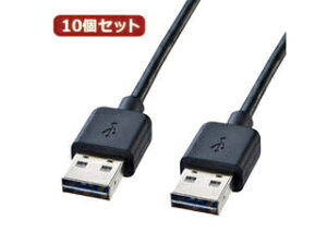 �T�����T�v���C �y10�Z�b�g�z �T�����T�v���C ���ʑ}����USB�P�[�u��(A-A�^�C�v) KU-RAA1 KU-RAA1X10