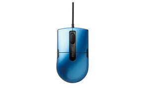 BUFFALO �o�b�t�@���[ �L��BlueLED�}�E�X �É�/3�{�^��/S�T�C�Y �u���[ BSMBU26SSBL