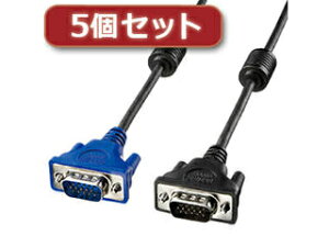 �T�����T�v���C �y5�Z�b�g�z �T�����T�v���C �f�B�X�v���C�P�[�u��10m KC-H100X5