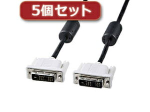 �T�����T�v���C �y5�Z�b�g�z �T�����T�v���C DVI�V���O�������N�P�[�u�� KC-DVI-2SLX5