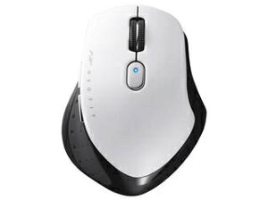 BUFFALO �o�b�t�@���[ ���� BlueLED 5�{�^�� �l�I�t�B�b�g�}�E�X M�T�C�Y �z���C�g BSMBW510MWH
