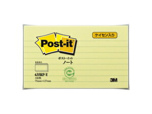 3M/X[GWp Post-it |XgECbg Cm[gĐ CG[75×127 635RP-Y r 100 1pbh