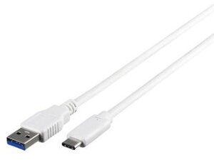 BUFFALO �o�b�t�@���[ USB3.1 Gen1�P�[�u���iA to C�j 1.0m �z���C�g BSUAC31110WH