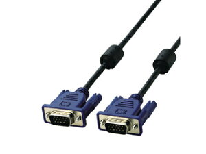 ELECOM �G���R�� D-Sub15�s���i�~�j�j�P�[�u�� 1.5m �u���b�N CAC-15BK