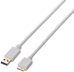 ELECOM GR USB3.0P[u(A-microB)/1.0m/zCg USB-3AMB10WH