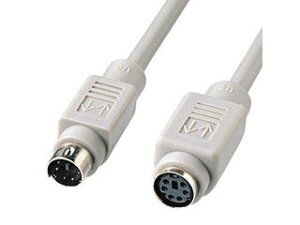 サンワサプライ KB-K662K キーボード延長ケーブル ミニDIN6オス-メ