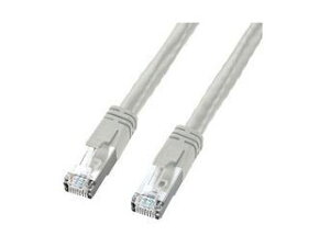 �T�����T�v���C PoE CAT6 LAN�P�[�u�� ���C�g�O���[ 15m KB-T6POE-15