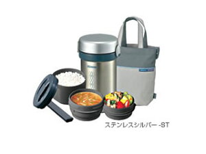 ZOJIRUSHI �ۈ� SL-NC09-ST�@�X�e�����X�����`�W���[�y1.5�t���z�i�c�^�F���͂�E�������E�X�[�v�j