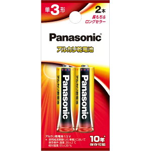 Panasonic �p�i�\�j�b�N �A���J�����d�r �P3 2�{�p�b�N LR6XJ/2B